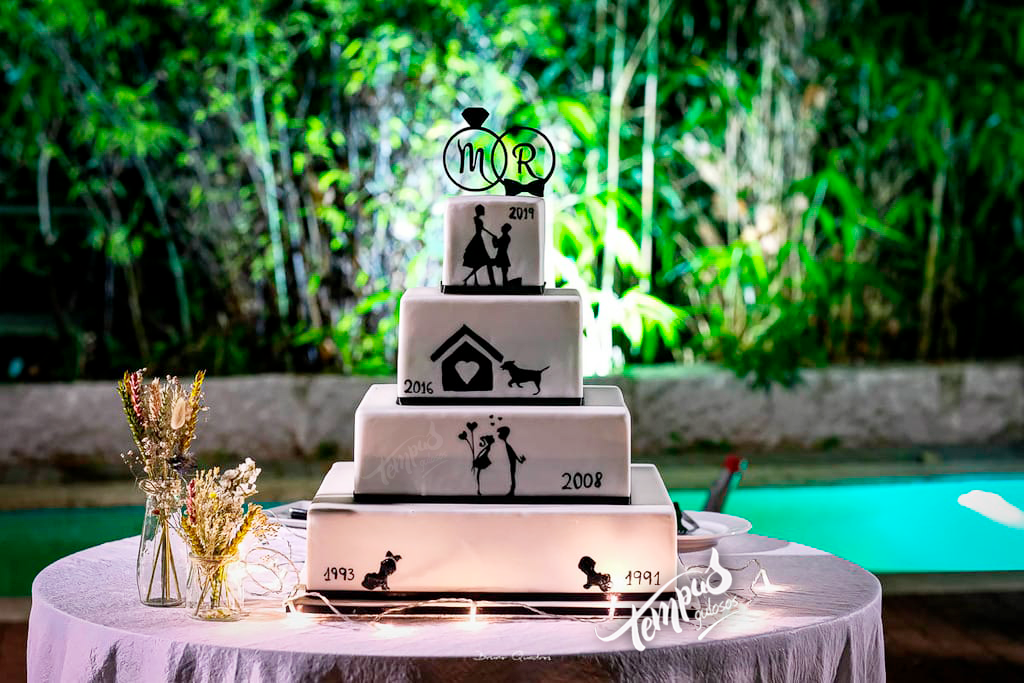 Bolos de casamentos temáticos