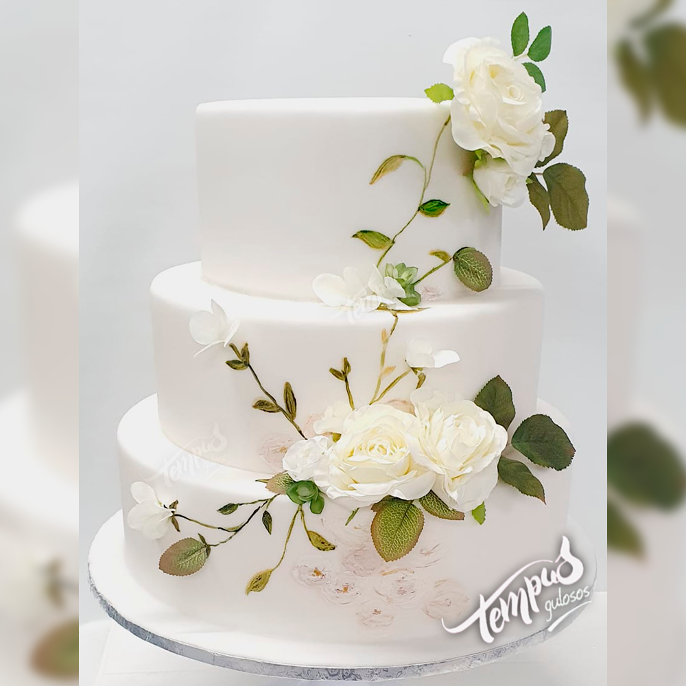 Bolos de casamento clássicos