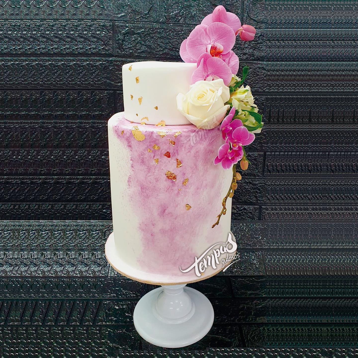 Bolos de casamento modernos