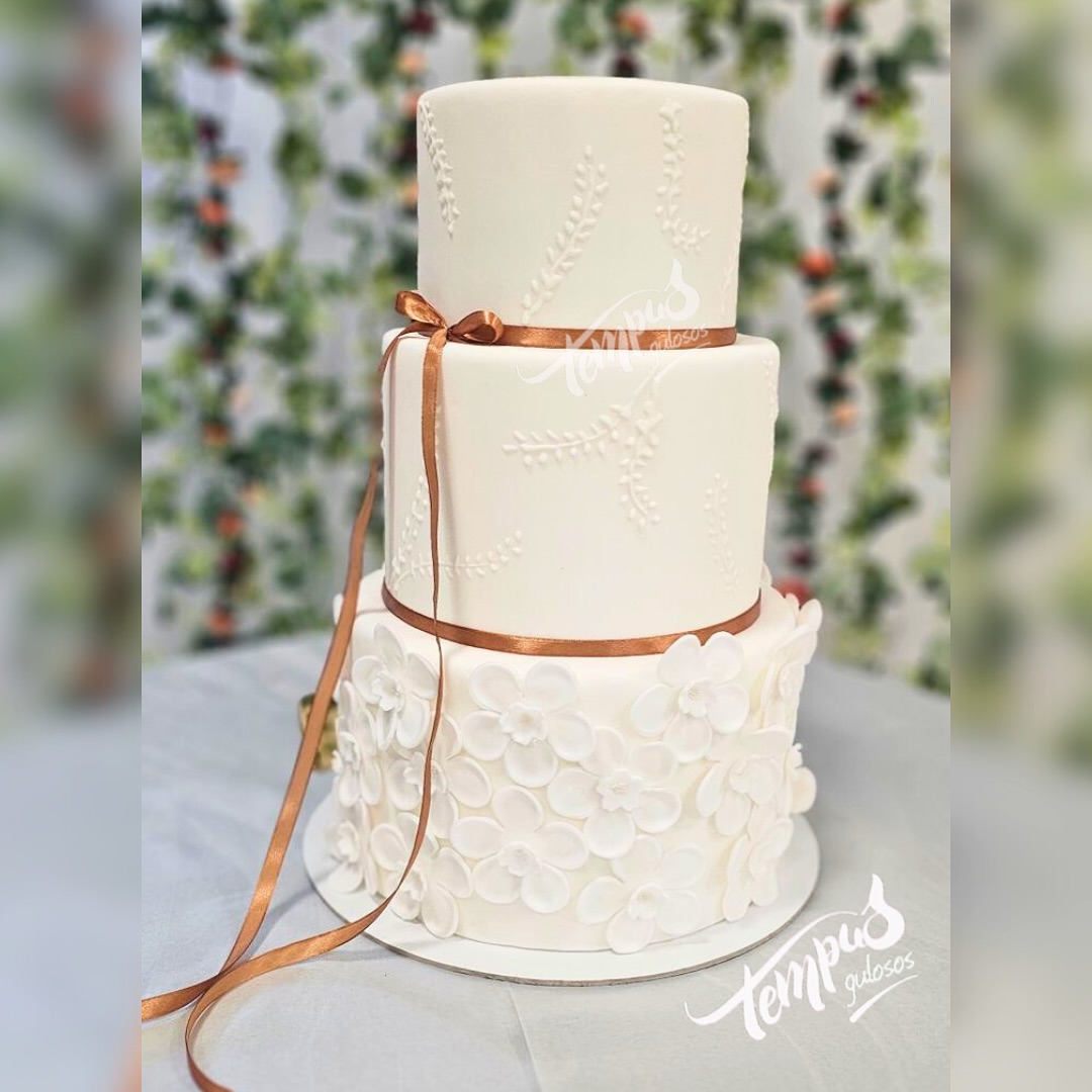 Bolos de casamento clássicos