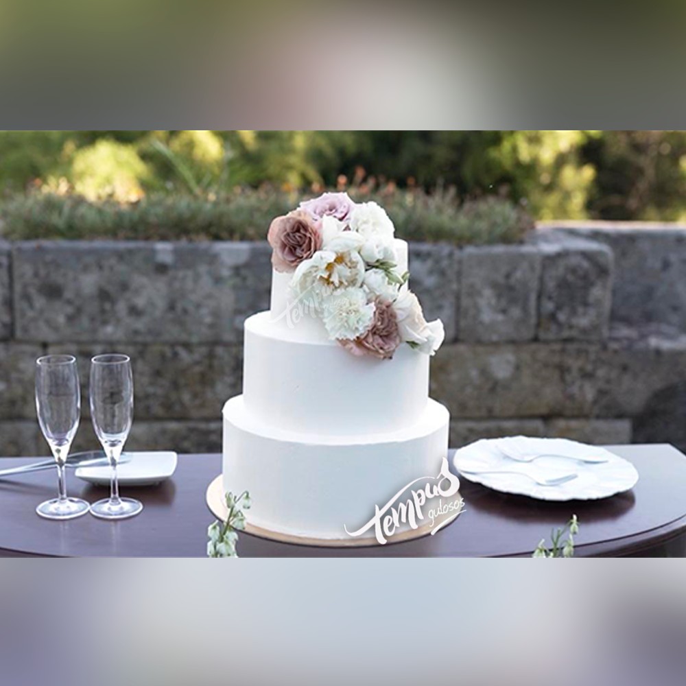 Bolos de casamento clássicos