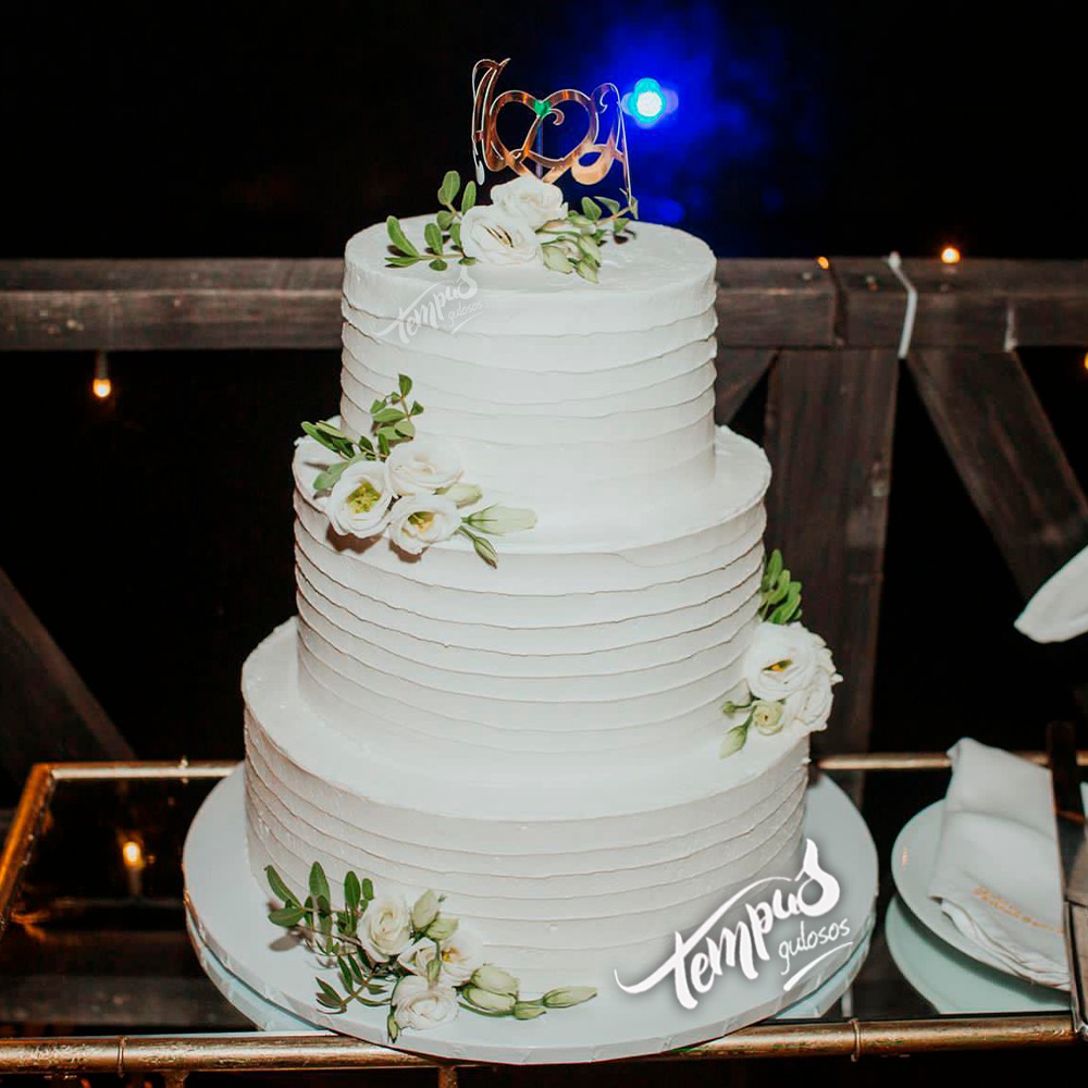 Bolos de casamento clássicos