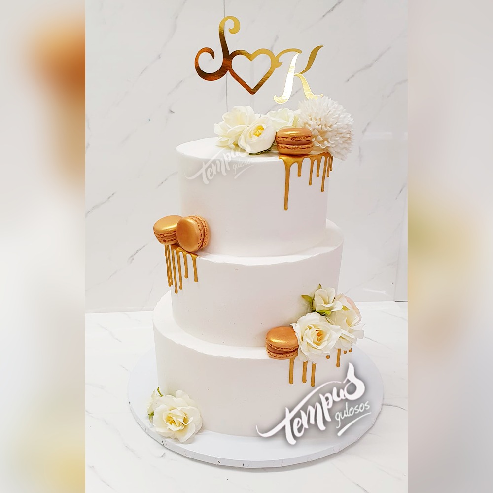 Bolos de casamento clássicos