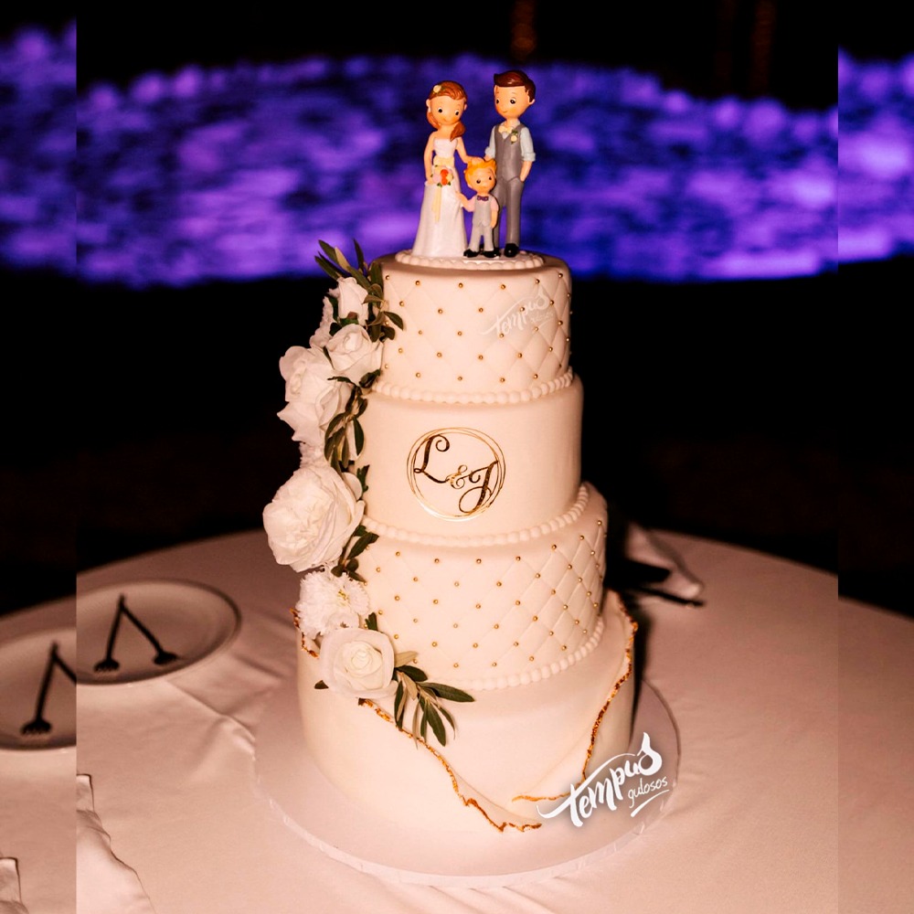 Bolos de casamento clássicos