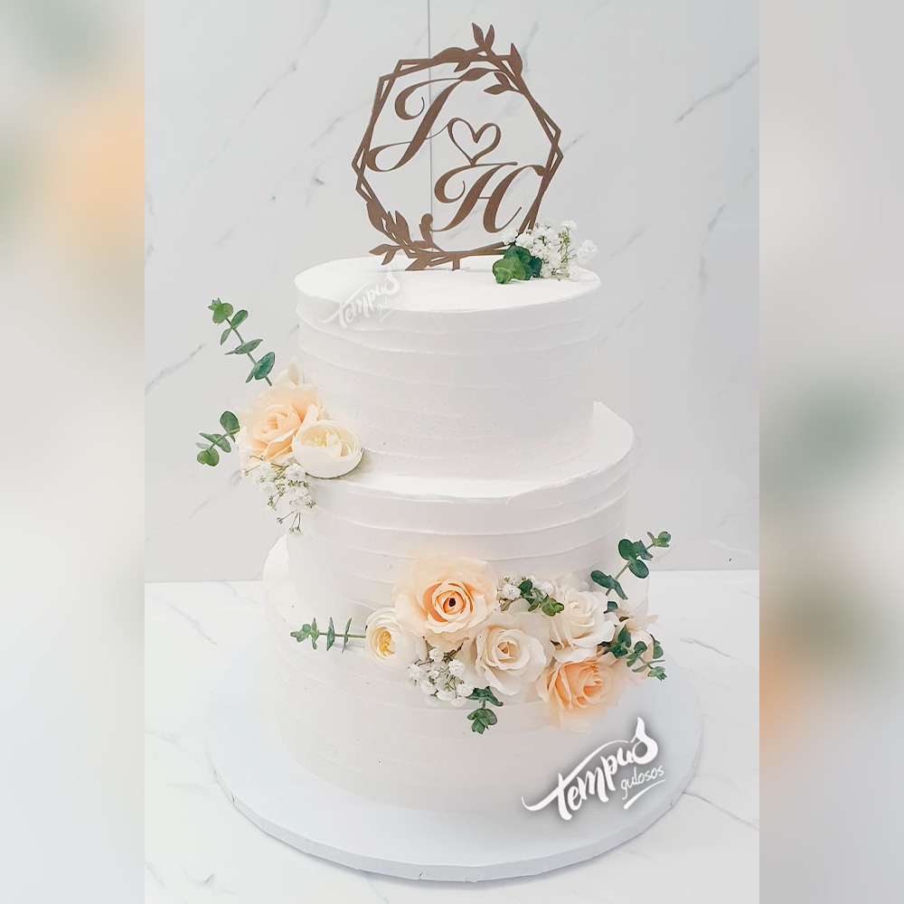 Bolos de casamento clássicos