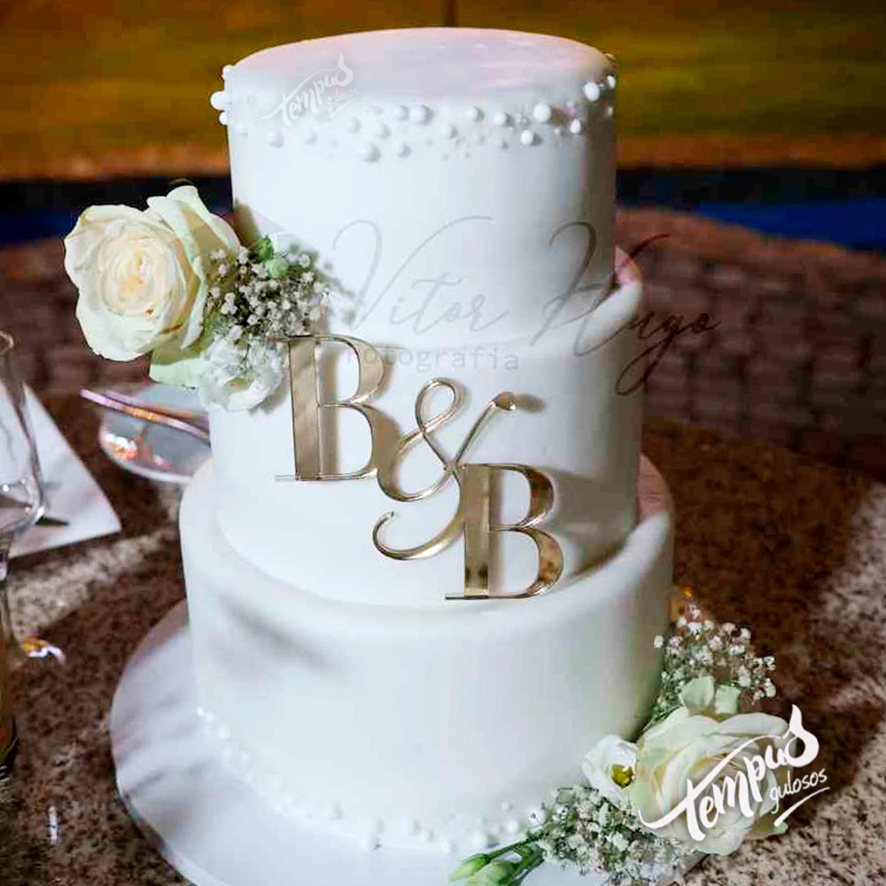 Bolos de casamento clássicos