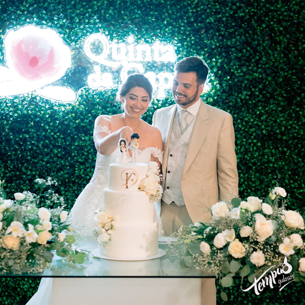 Bolos de casamento clássicos