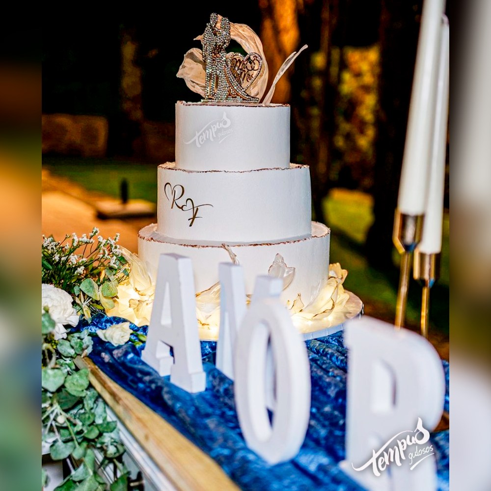 Bolos de casamento clássicos