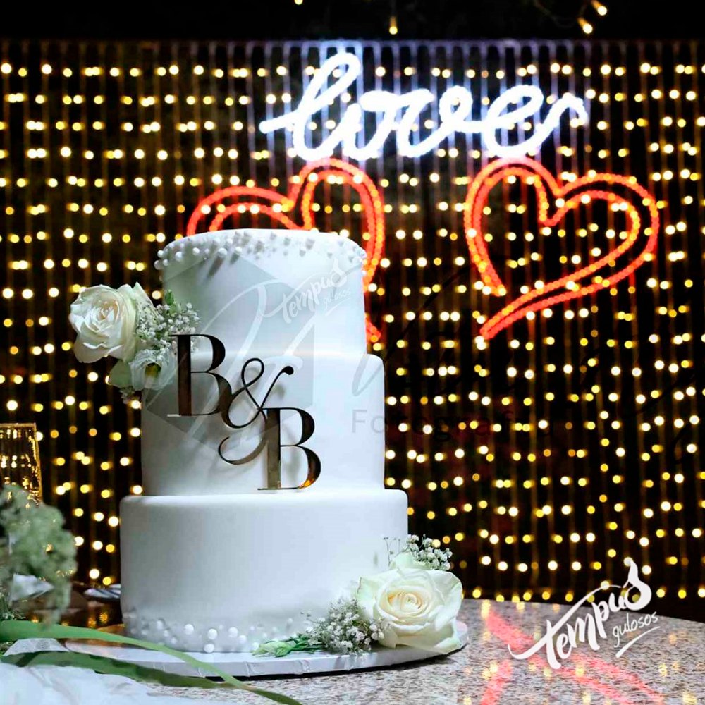 Bolos de casamento clássicos