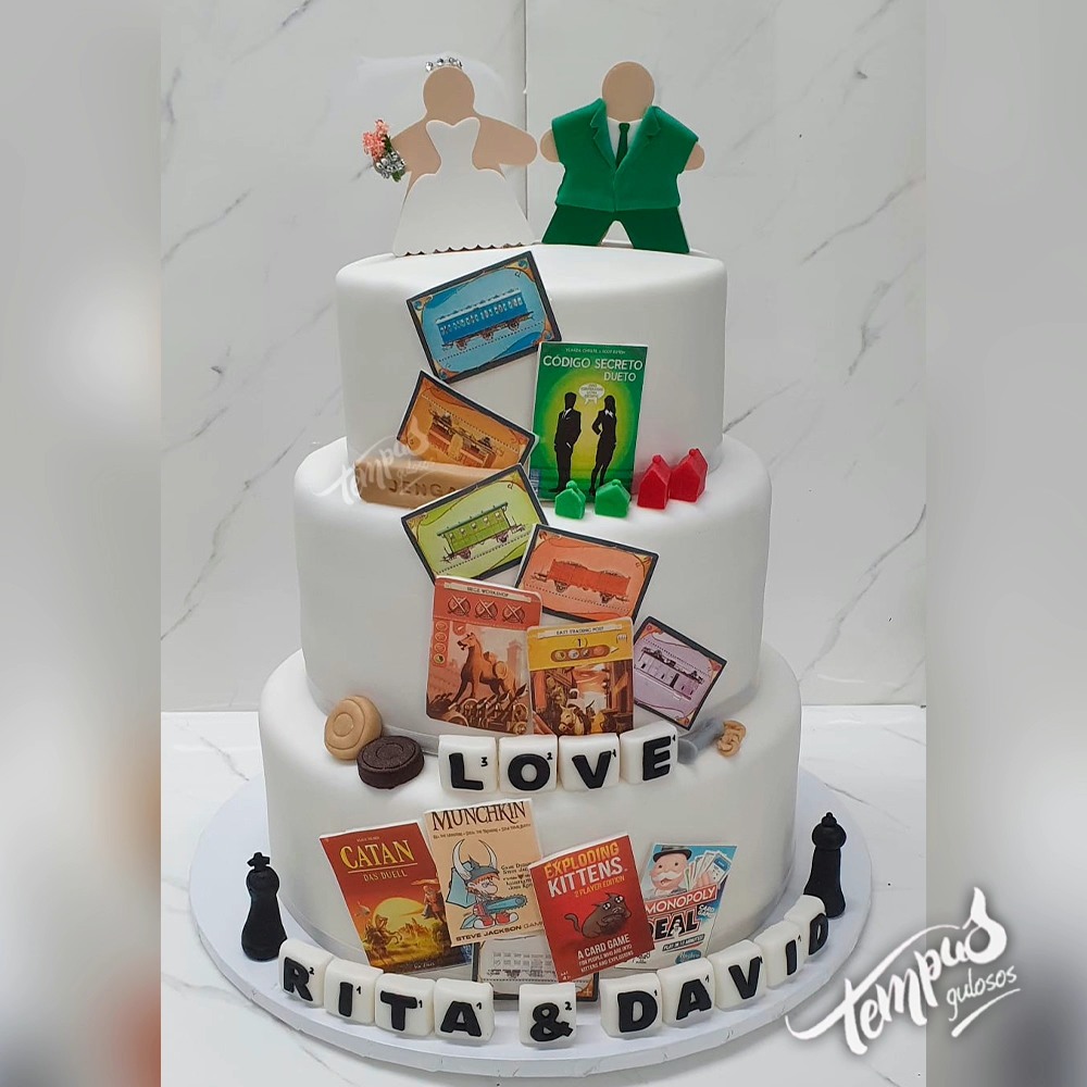 Bolos de casamentos temáticos