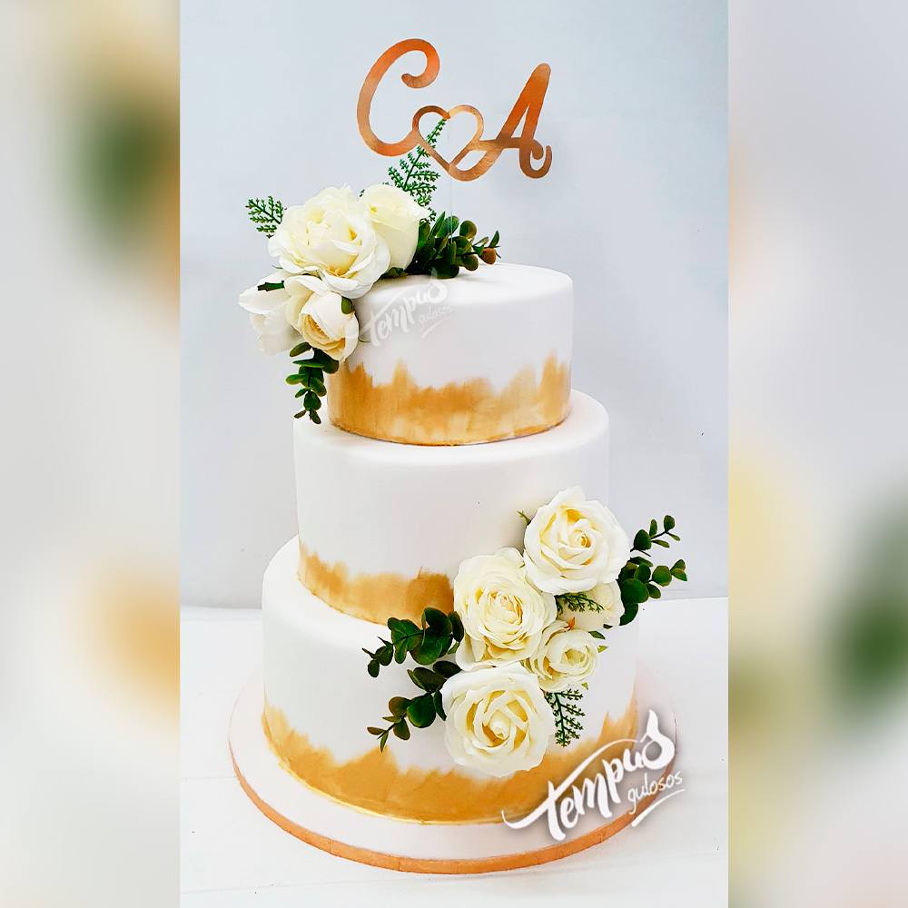 Bolos de casamento clássicos