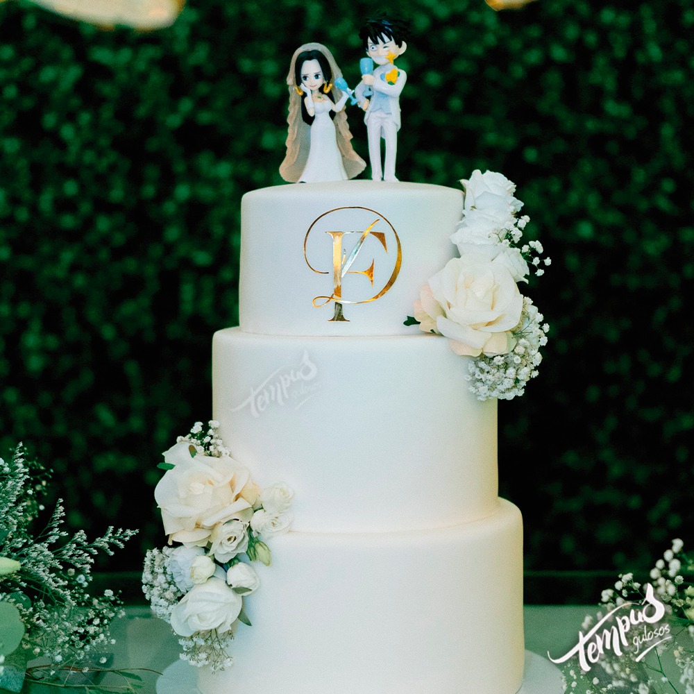 Bolos de casamento clássicos