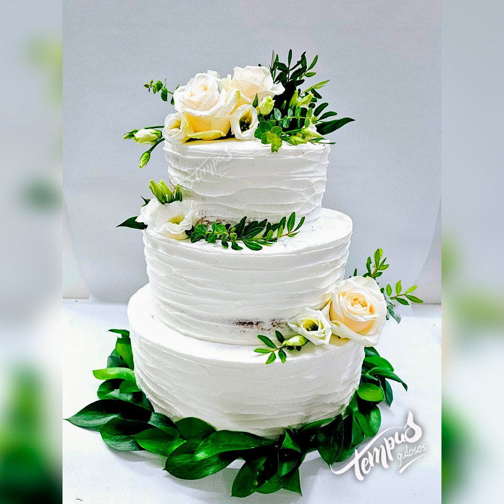 Bolos de casamento rústicos