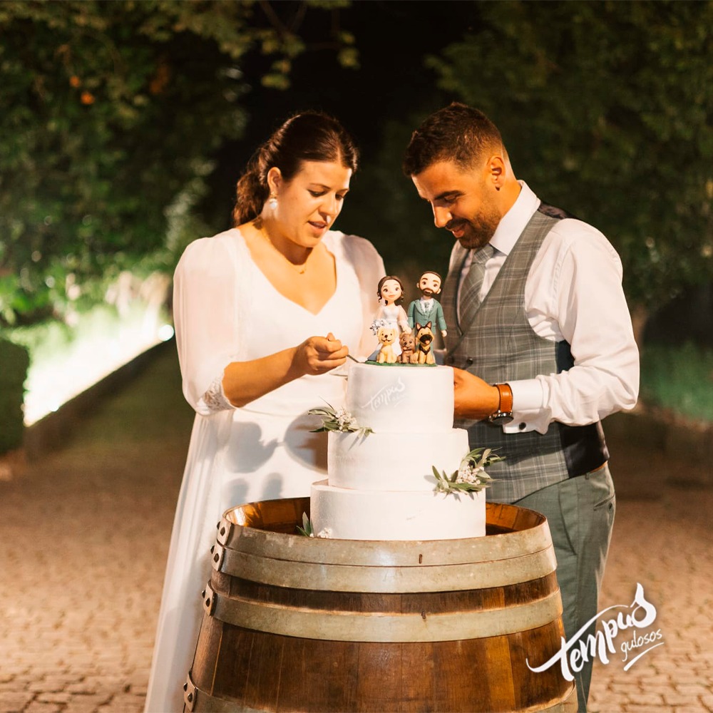 Bolos de casamento rústicos