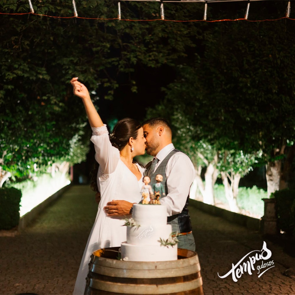 Bolos de casamento rústicos