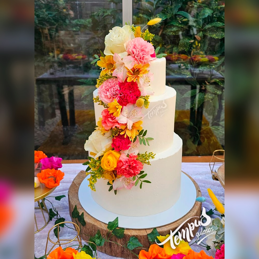 Bolos de casamento clássicos