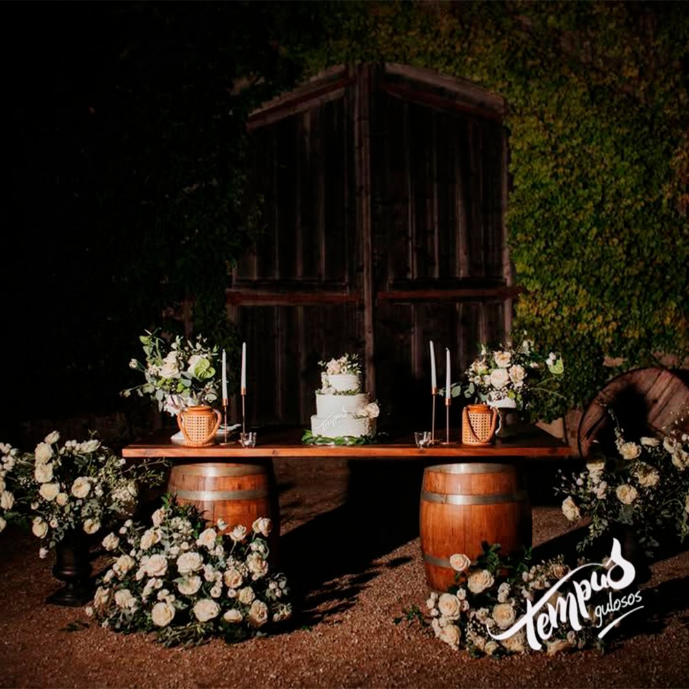 Bolos de casamento rústicos