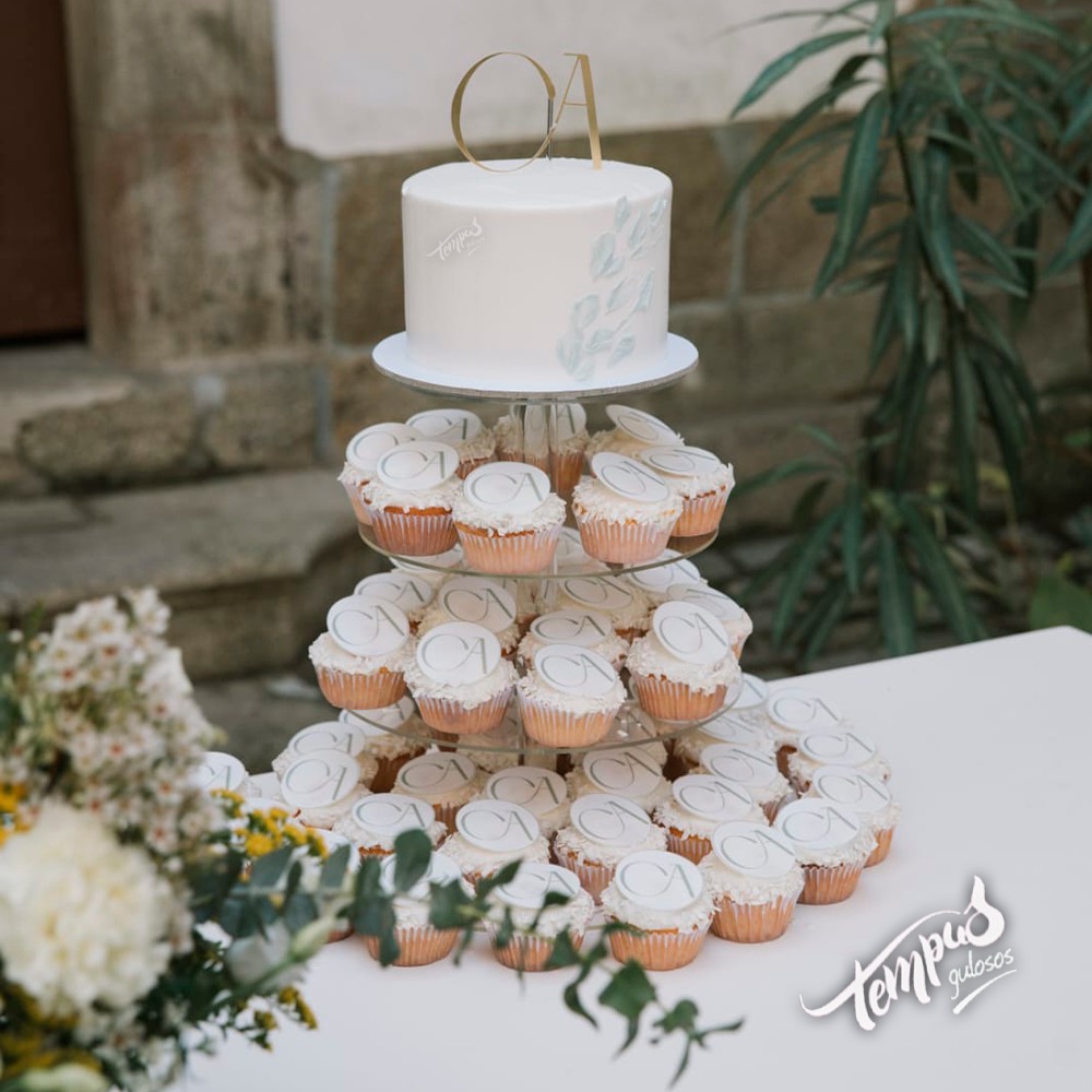 Bolos de casamento modernos