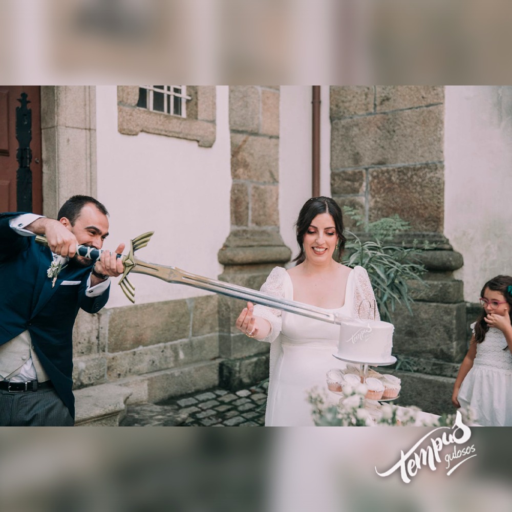 Bolos de casamento modernos