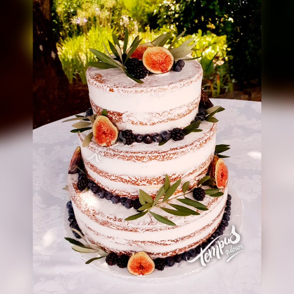 Bolos de casamento rústicos